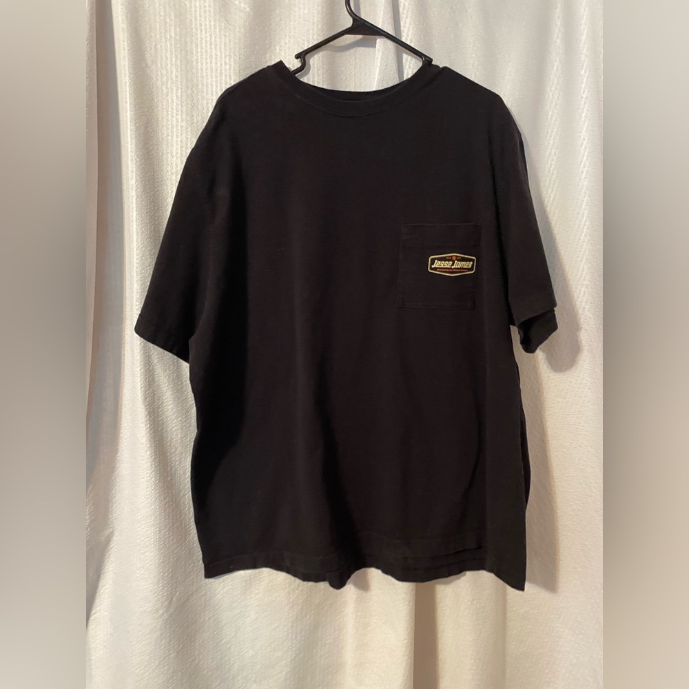 Jesse James heavy duty work T with pocket